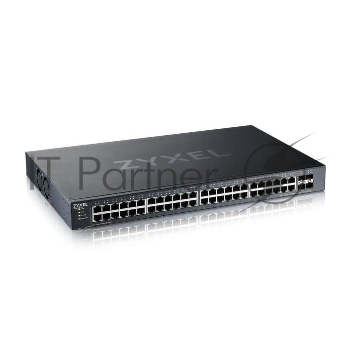 Коммутатор Zyxel XGS1935-52, 48×1 Гбит/с + 4×10 Гбит/с SFP+, управляемый