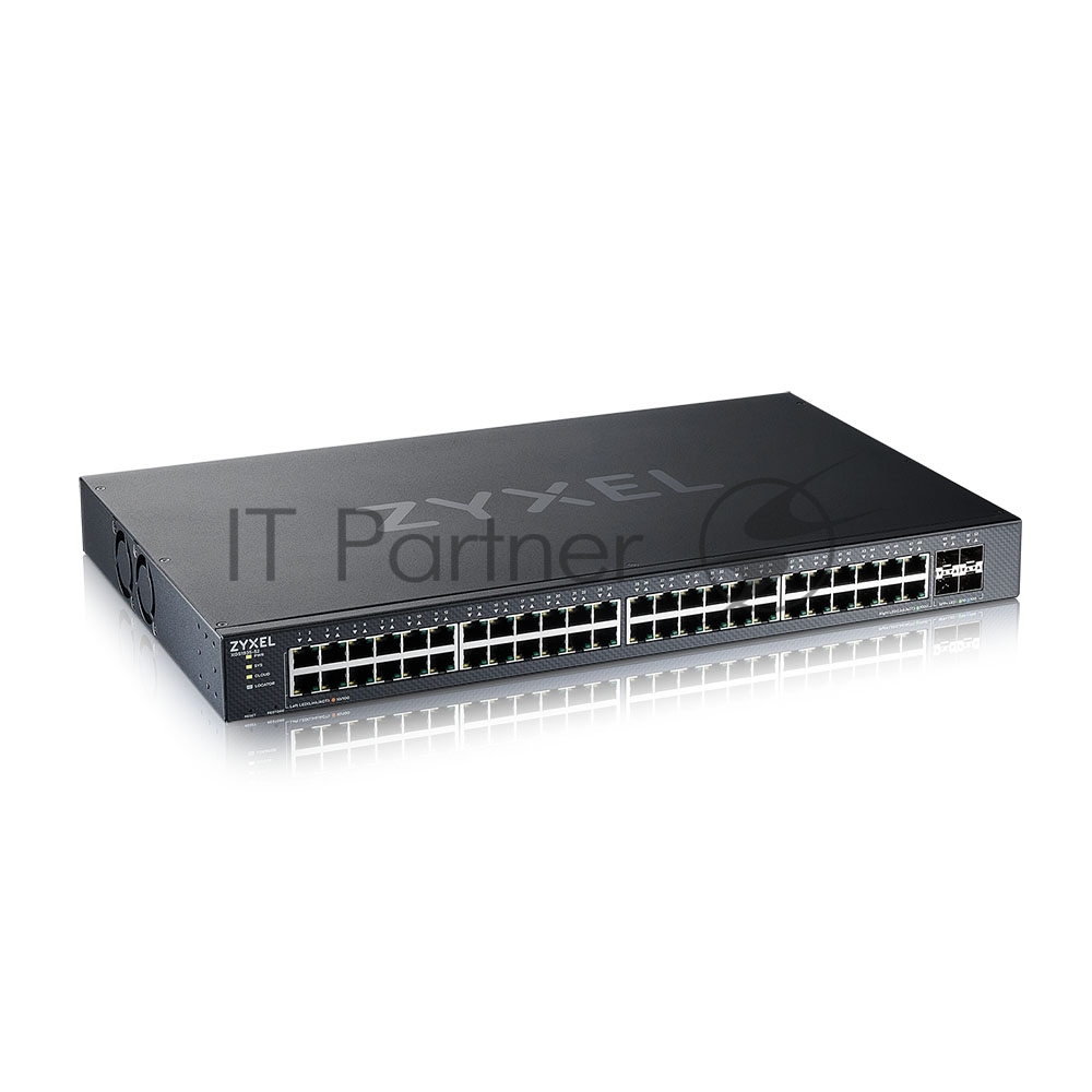 Коммутатор Zyxel XGS1935-52, 48×1 Гбит/с + 4×10 Гбит/с SFP+, управляемый