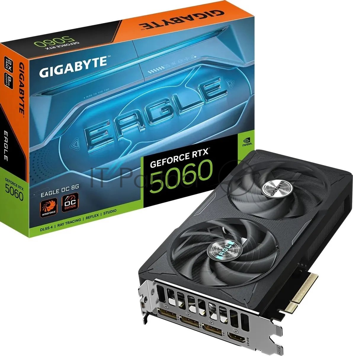 GigaByte GeForce RTX 5060 EAGLE OC 8G 2550MHz PCI-E 5.0 8192MB 28000MHz 128 bit 1xHDMI 3xDisplayPort HDCP GV-N5060EAGLE OC-8GD