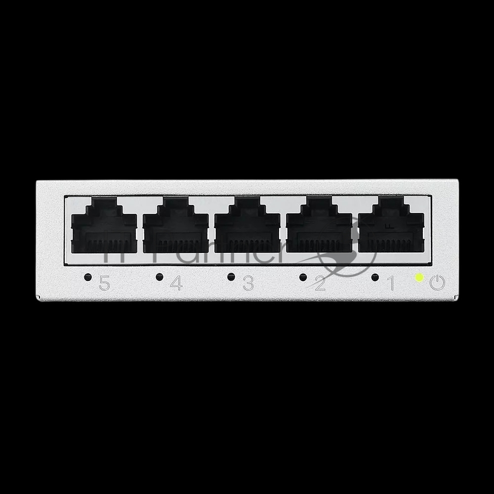 Коммутатор Zyxel GS-105BV5-EU0101F, 5×GbE, неуправляемый, металл