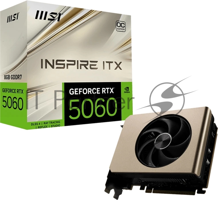 Видеокарта MSI RTX 5060 8Gb RTX 5060 8G INSPIRE ITX OC