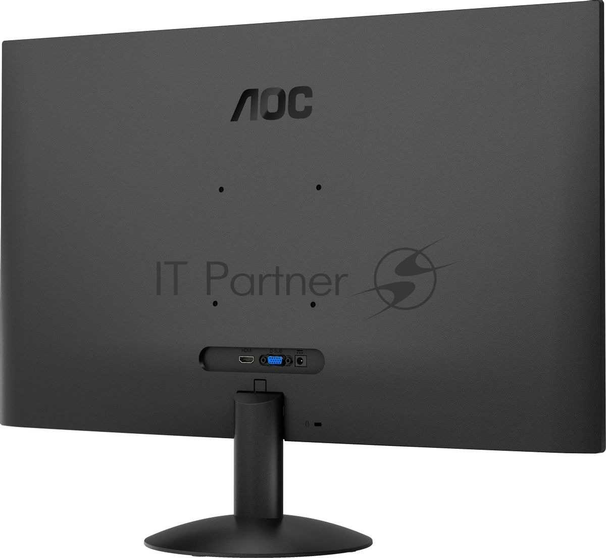 Монитор 23.8" AOC 24B30H3 IPS 1920x1080, 120 Гц, 4 мс, 16:9, 300 кд/м², HDMI, VGA, черный