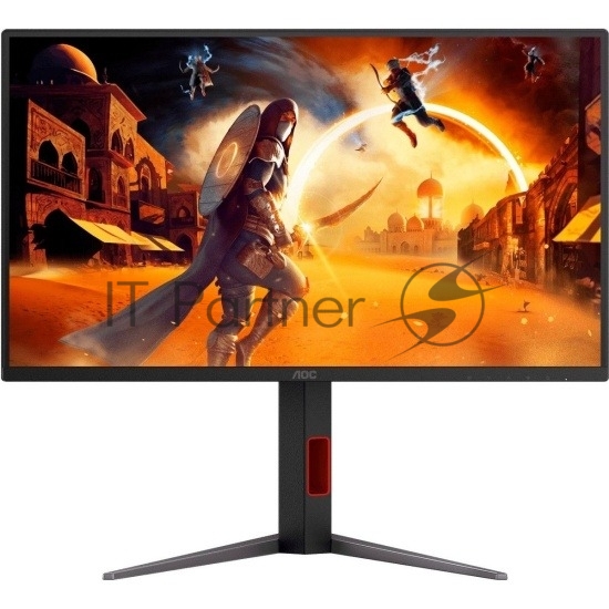 Монитор 24.5" AOC 25G4S Fast IPS 1920x1080, 310 Гц, 1 мс, 16:9, 400 кд/м², 2xHDMI, DisplayPort, HDR, G-SYNC Compatible, Flicker Free, черный