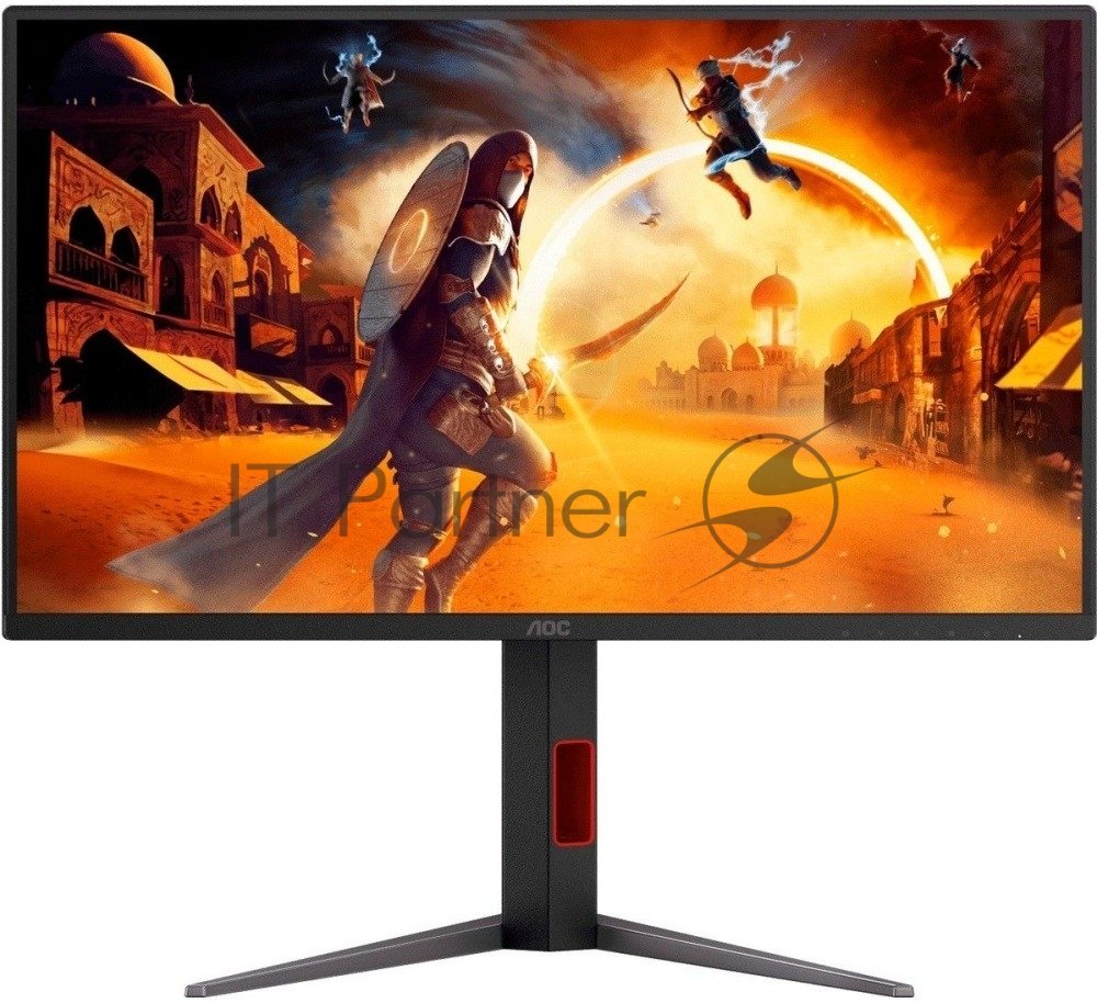 Монитор 24.5" AOC 25G4S Fast IPS 1920x1080, 310 Гц, 1 мс, 16:9, 400 кд/м², 2xHDMI, DisplayPort, HDR, G-SYNC Compatible, Flicker Free, черный