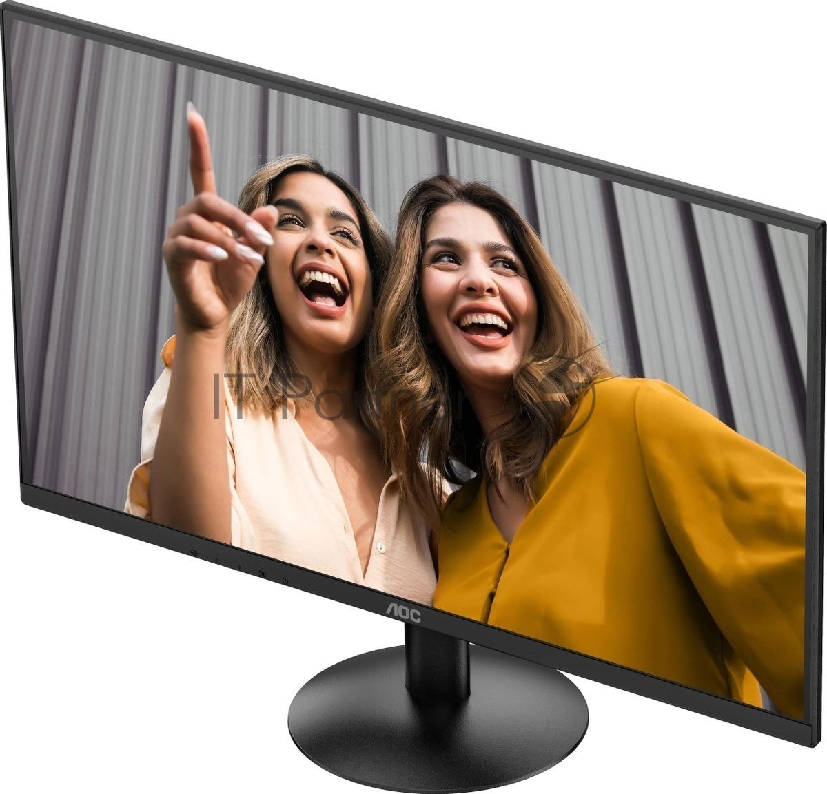 Монитор 23.8" AOC 24B30H3 IPS 1920x1080, 120 Гц, 4 мс, 16:9, 300 кд/м², HDMI, VGA, черный