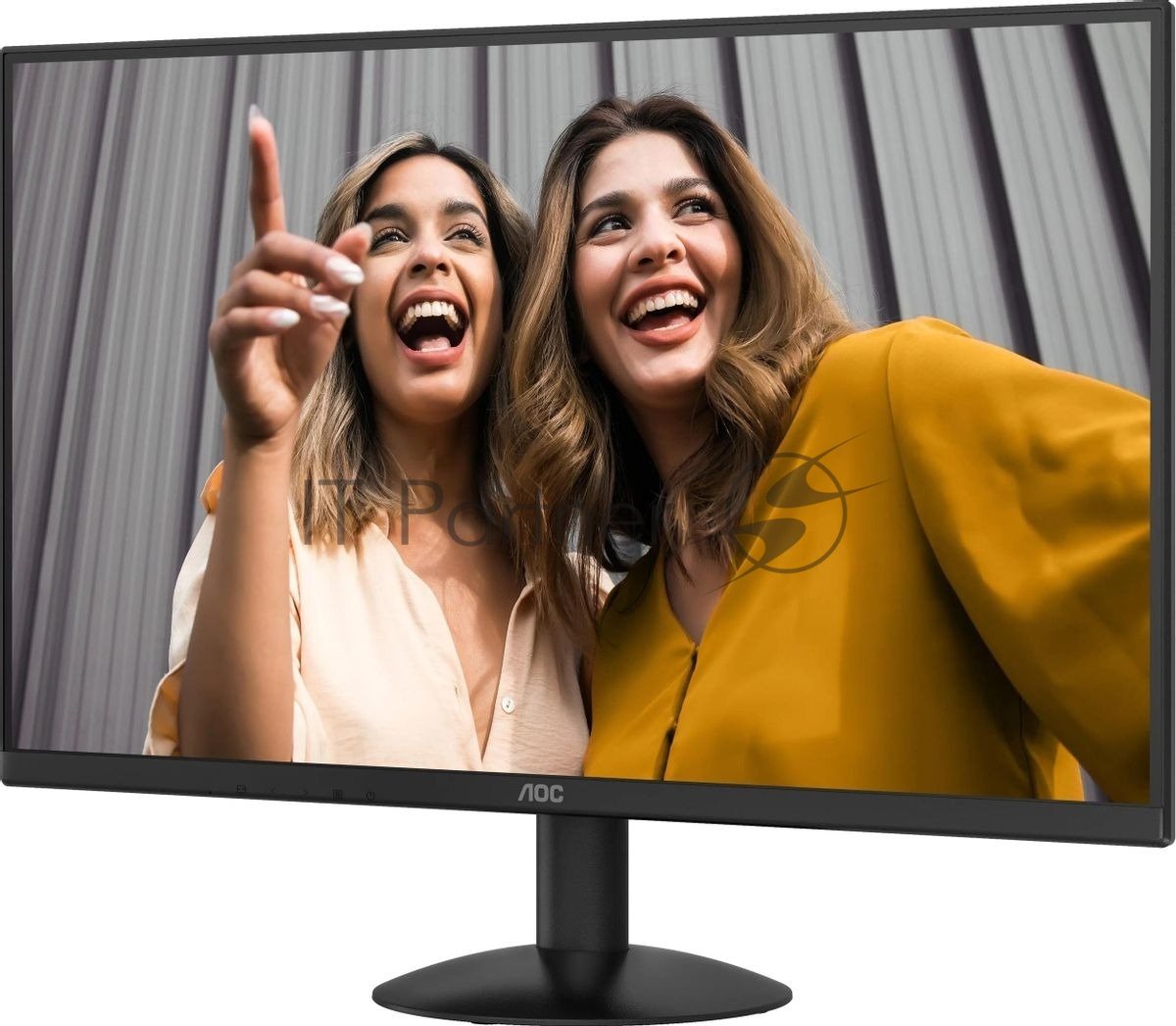 Монитор 23.8" AOC 24B30H3 IPS 1920x1080, 120 Гц, 4 мс, 16:9, 300 кд/м², HDMI, VGA, черный