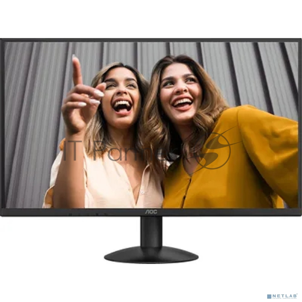 Монитор 23.8" AOC 24B30H3 IPS 1920x1080, 120 Гц, 4 мс, 16:9, 300 кд/м², HDMI, VGA, черный