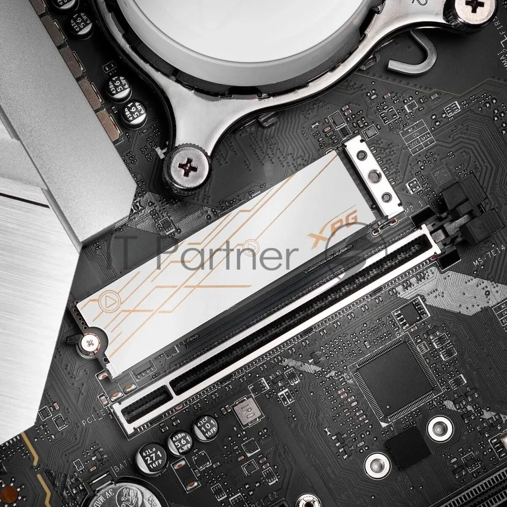 Накопитель SSD ADATA XPG MARS 980 BLADE, 4Tb, PCIe 5.0 x4, M.2 2280, NVMe, R/W 14000/13000 3D-NAND