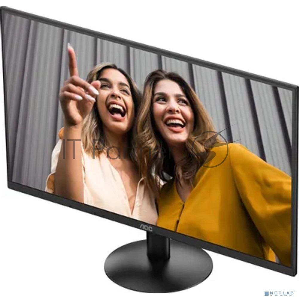 Монитор 23.8" AOC 24B30H3 IPS 1920x1080, 120 Гц, 4 мс, 16:9, 300 кд/м², HDMI, VGA, черный