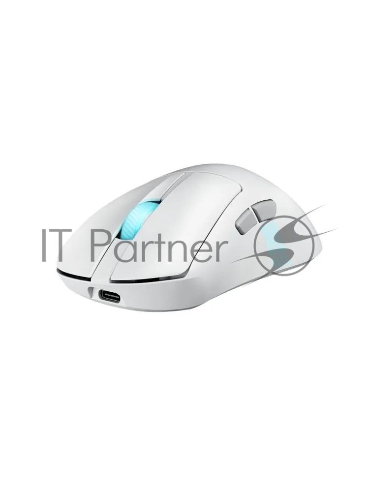 Мышь беспроводная ASUS ROG KERIS II ORIGIN, 54g, Wired, 2.4GHz RF, Bluetooth 5.1, 42K DPI sensor, 5 Prograммable Buttons, White
