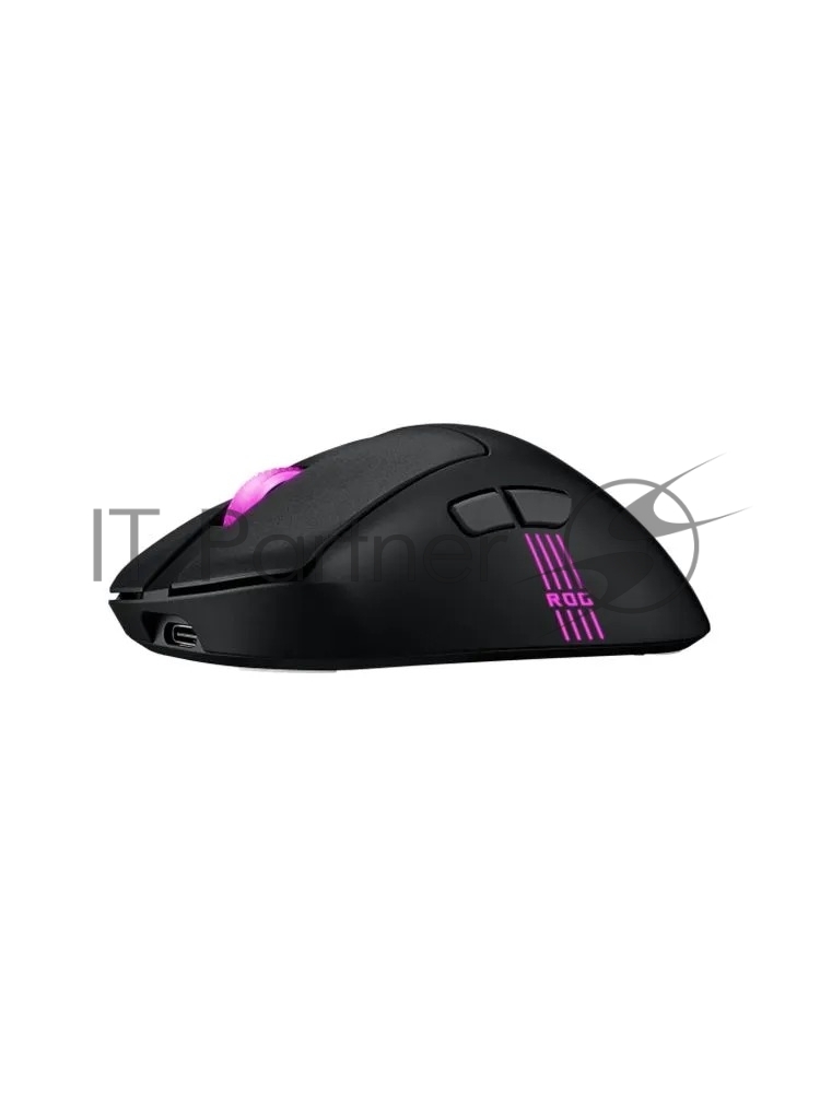 Мышь беспроводная/проводная ASUS ROG Keris II Origin чёрный, 42000 dpi, USB Type-A, радиоканал, Bluetooth, кнопки - 5