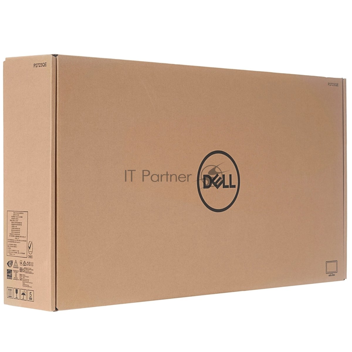 Монитор 27" Dell P2723QE IPS 3840x2160, 60 Гц, 5 мс, 16:9, 350 кд/м², HDMI 2.0, DP 1.4, 4xUSB 3.0, USB-C (90 Вт), Ethernet (1 Gbит), 3.5 Jack, черный/серебристый
