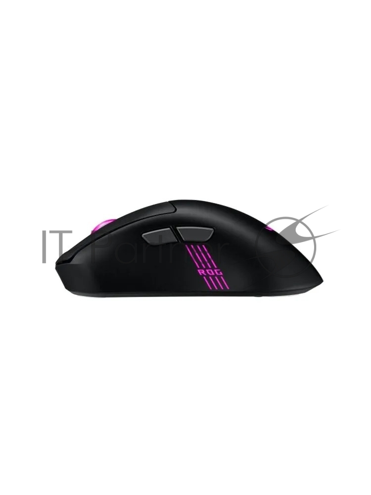 Мышь беспроводная/проводная ASUS ROG Keris II Origin чёрный, 42000 dpi, USB Type-A, радиоканал, Bluetooth, кнопки - 5