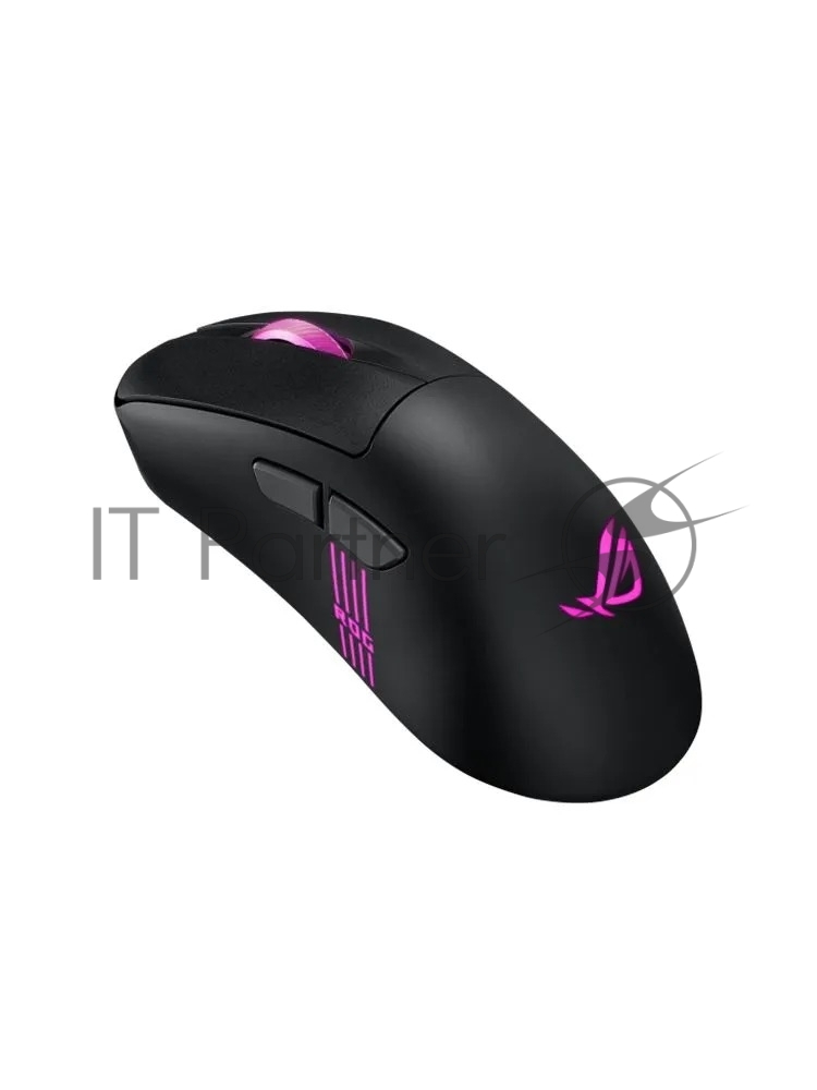 Мышь беспроводная/проводная ASUS ROG Keris II Origin чёрный, 42000 dpi, USB Type-A, радиоканал, Bluetooth, кнопки - 5