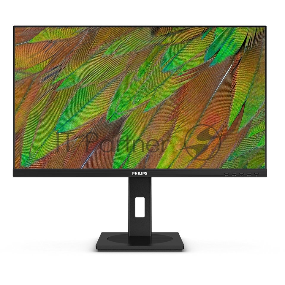 Монитор 27" Philips 27B1N3800/00 IPS 3840x2160, 60 Гц, 4 мс, 16:9, 350 кд/м², HDMI 2.0, DP 1.4, USB Hub (4x USB 3.2), 3.5 Jack, HDR10, динамики (2x2 Вт), черный