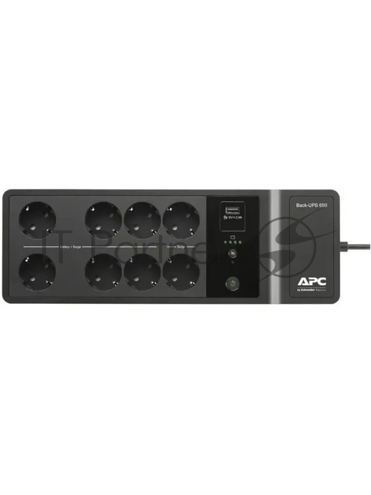 Источник бесперебойного питания APC Back-UPS BE650G2-GR/650ВА/400Вт/8xCEE 7 (евророзетка)