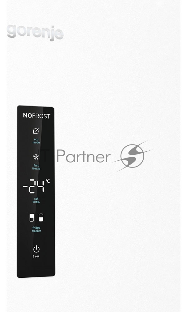 Холодильник Gorenje NRKP61EA2W4 белый двухкамерный 203/99л морозилка снизу, No Frost