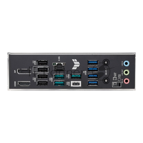 Материнская плата Asus TUF GAMING B850M-PLUS WIFI7, AM5, AMD B850, 4xDDR5, 4xSATA, 3xM.2, 1xPCIe 5.0 x16, 1xPCIe 3.0 x1, 1xDP, 1xHDMI, 1x2.5Gb LAN, Wi-Fi 7, Bluetooth 5.4, 1xUSB-C 20Gbps, 3xUSB-A 10Gbps, 4xUSB-A 5Gbps, 4xUSB-A 2.0, 3x3.5 мм, 7.1, mATX