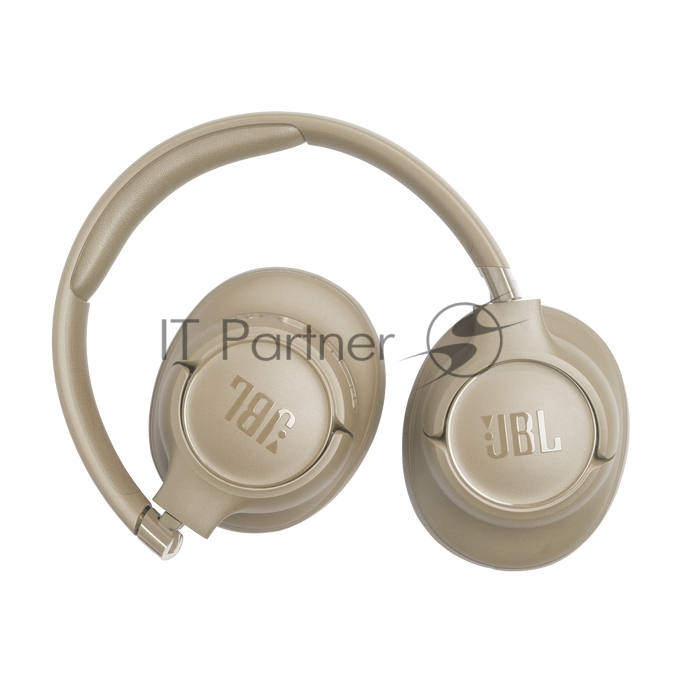 Беспроводные/проводные наушники JBL Tune 730BT бежевый, полноразмерные, Bluetooth + проводной, быстрая зарядка