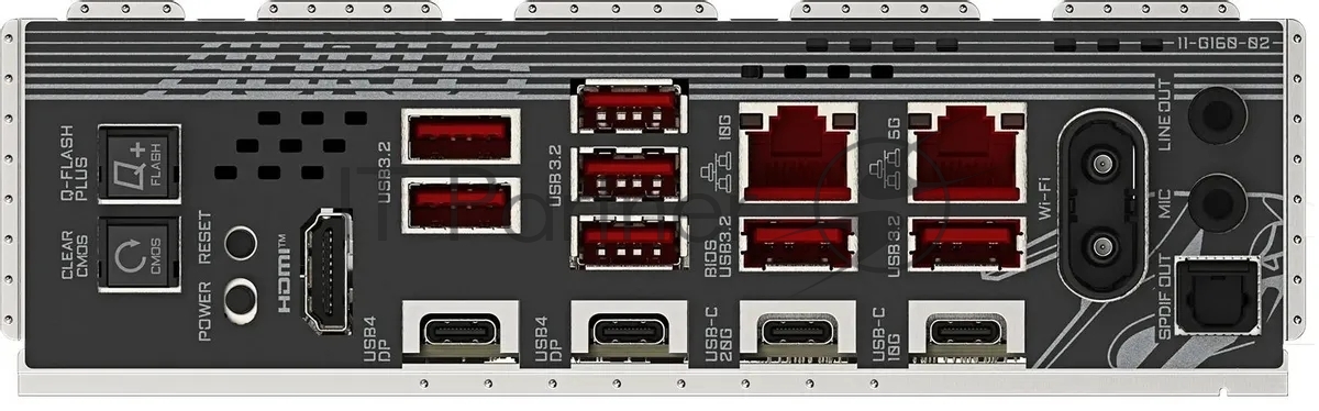 Материнская плата Gigabyte X870E AORUS MASTER X3D, AM5, AMD X870E, 4xDDR5, 2xSATA, 5xM.2 (2xPCIe 5.0 x4, 3xPCIe 4.0), 1xPCIe 5.0 x16, 1xPCIe 5.0 x16 (x8), 1xPCIe 4.0 x16 (x4), 1xHDMI, 2xUSB4 (40Gbps), 2xThunderbolt 4, 1xUSB 3.2 Gen 2x2 (20Gbps), 8xUSB 3.2 Gen 2 (10Gbps), 3x3.5 мм, 7.1, ATX