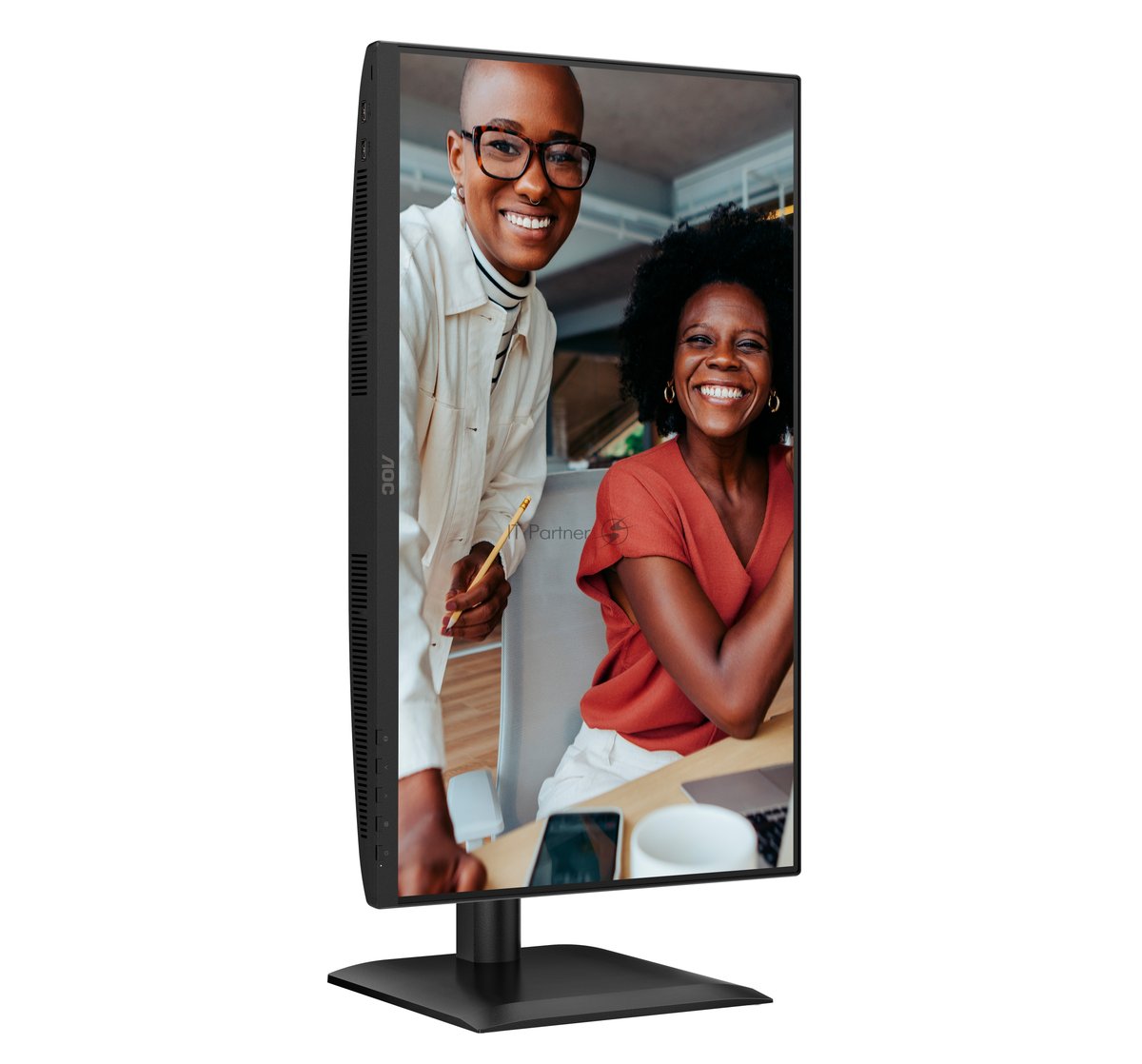 Монитор 23.8" AOC 24E4CV IPS 1920x1080, 120 Гц, 4 мс, 16:9, 300 кд/м², HDMI, DP 1.4, USB-C (90 Вт), 4xUSB 3.2, 3.5 Jack, USB Hub (4x USB 3.2), HDR10, Adaptive-Sync, черный