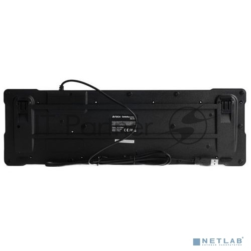 Клавиатура A4Tech KR-750 проводная, USB Type-A, чёрный