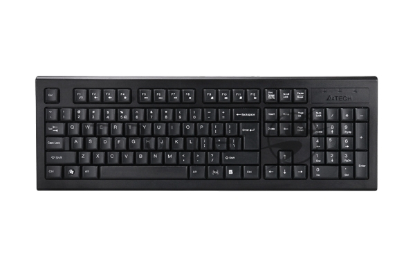 Клавиатура проводная A4Tech KR-85 USB черный