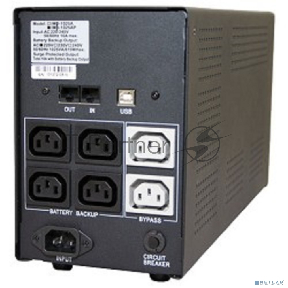 Источник бесперебойного питания Powercom Imperial IMD-1200AP 720Вт 1200ВА черный