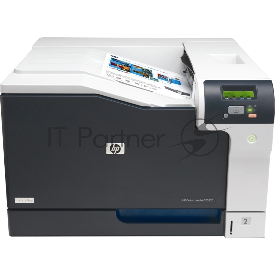 Принтер лазерный HP Color LaserJet CP5225n (CE711A), A3, цветной, печ. до 20 стр/мин., 600 x 600 dpi, USB, RJ-45