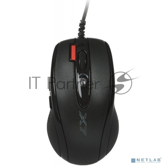 Мышь проводная A4Tech X-710BK черный, 2000 dpi, USB, кнопки - 7