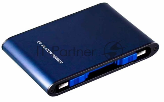 Внешний HDD Silicon Power USB 3.0 1Tb A80 SP010TbPHDA80S3B Armor (5400 об/мин) 2.5" синий