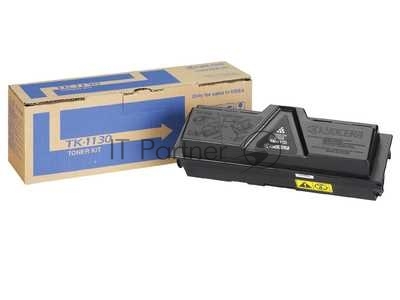 Картридж лазерный Kyocera TK-1130 (1T02MJ0NL0/1T02MJ0NLC) черный для FS-1030MFP/DP/1130MFP, M2030dn/PN/M2530dn 3000 стр.