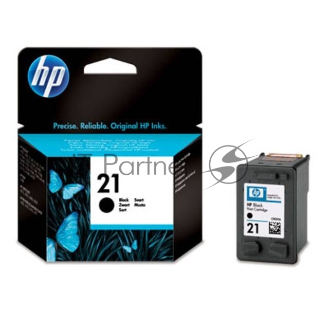 C9351AE - Картридж HP 21 Black Original Ink Cartridge для HP DeskJet F300, D1400, D1500, D2300, D2400, F2100, F2200, F22200, F4100 series, HP OfficeJet 4300, 5600, J3600, J5500 series, HP Printer / Scanner / Copier 1400 series, HP Fax 3100 series