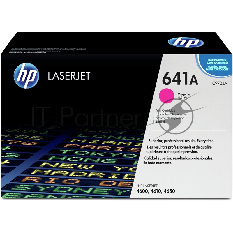 Картридж лазерный HP C9723A пурпурный для Color LJ 4600 Series 8000стр.