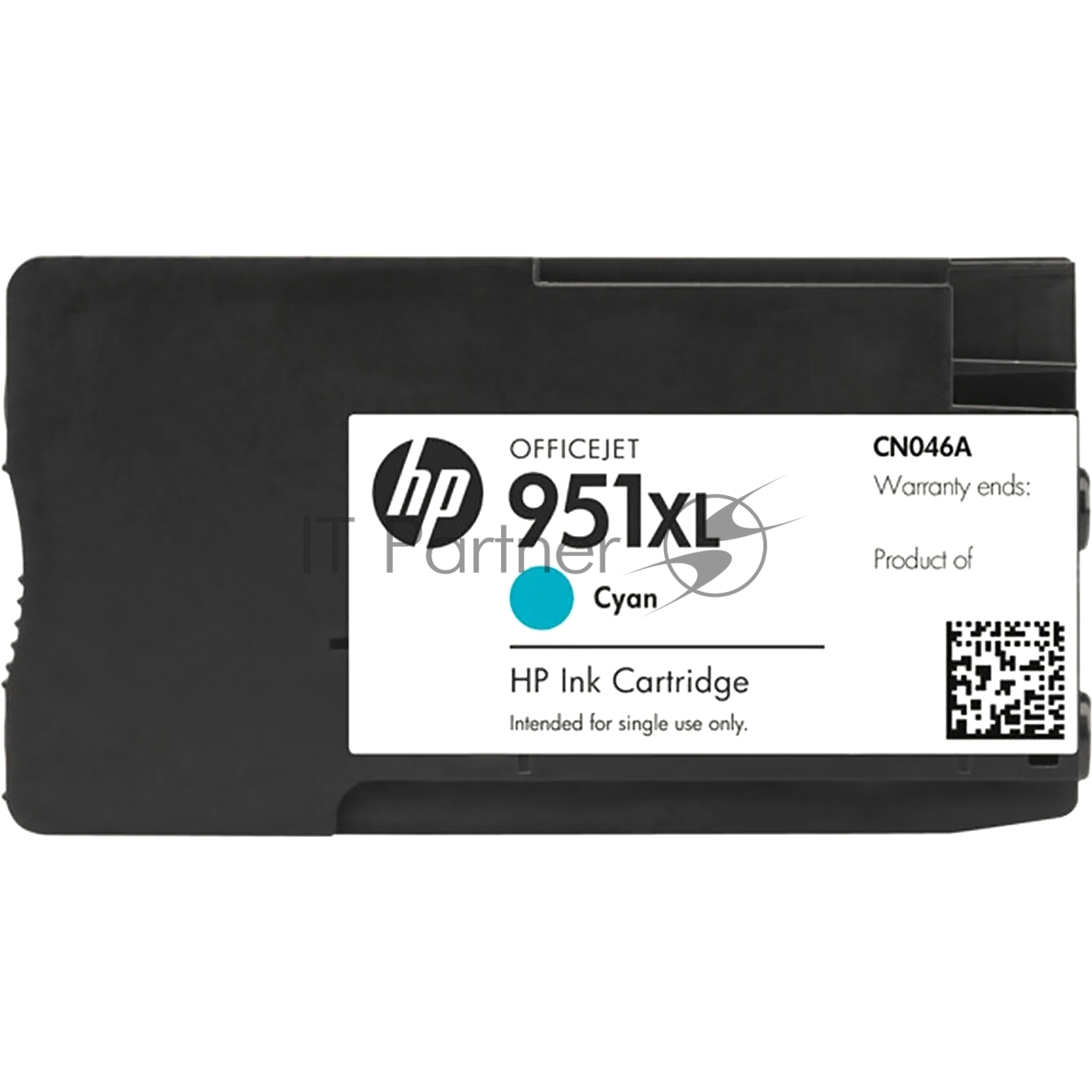 Картридж струйный HP 951XL CN046AE голубой для HP OJ Pro 8100/8600 (1500 стр.)