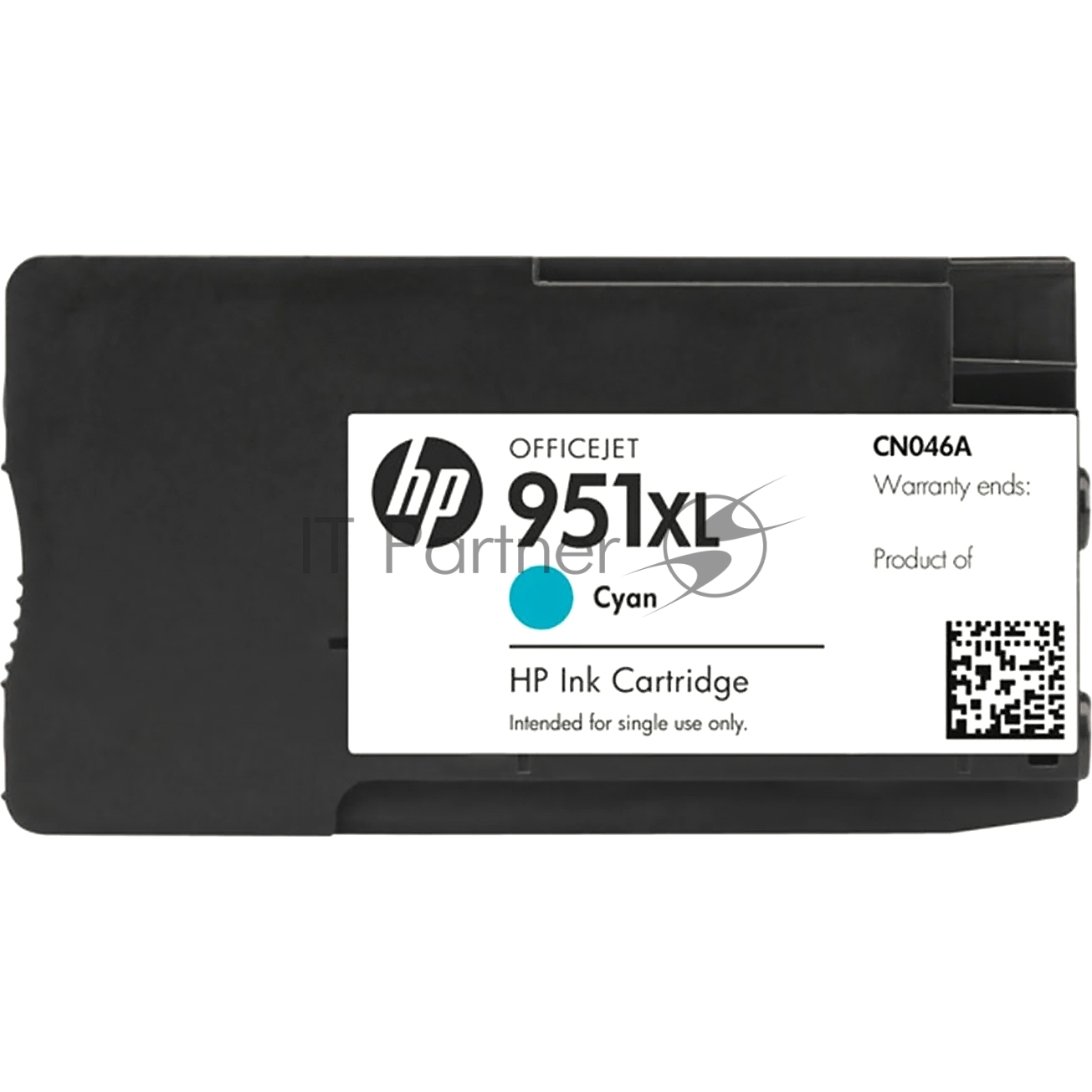 Картридж струйный HP 951XL CN046AE голубой для HP OJ Pro 8100/8600 (1500 стр.)