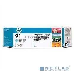 Картридж струйный HP 91 C9470A Pigment (775 мл) светло-голубой для DJ Z6100