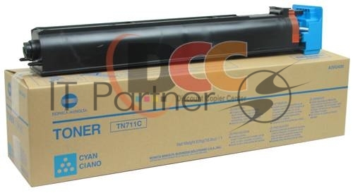 Тонер-картридж Konica Minolta toner cartridge TN-711C cyan for bizhub C654/754 31 500 pages