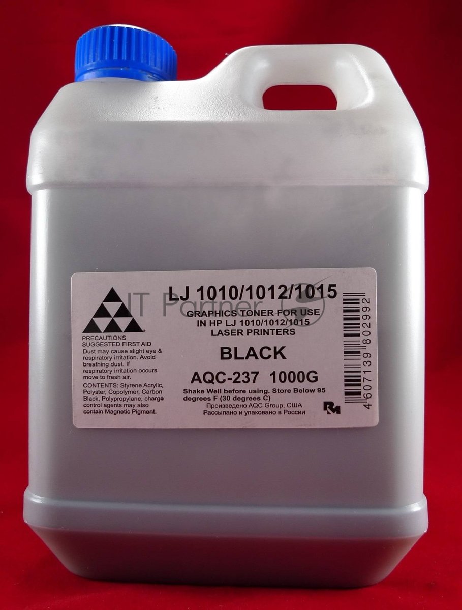 Тонер HP LJ 1010/1012/1015/1018/1020 (кан., 1кг.) (AQC-США фас России)