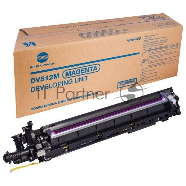 Блок проявки Konica-Minolta bizhub C224/C284/C364/C454/C554/C224e/C284e/C364e/C454e/C554e красный DV-512M A2XN0ED