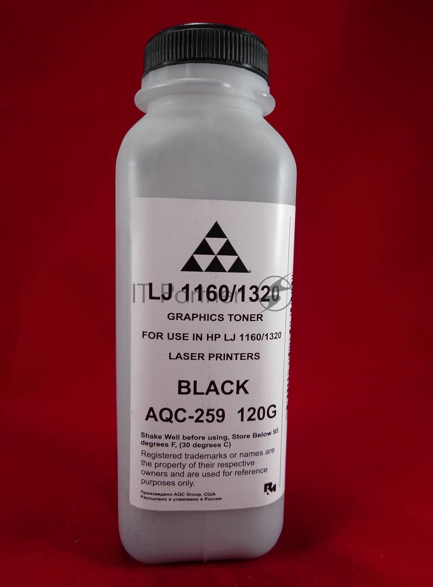 Тонер HP LJ 1160/1320 (фл.120г.) (AQC-США фас России)