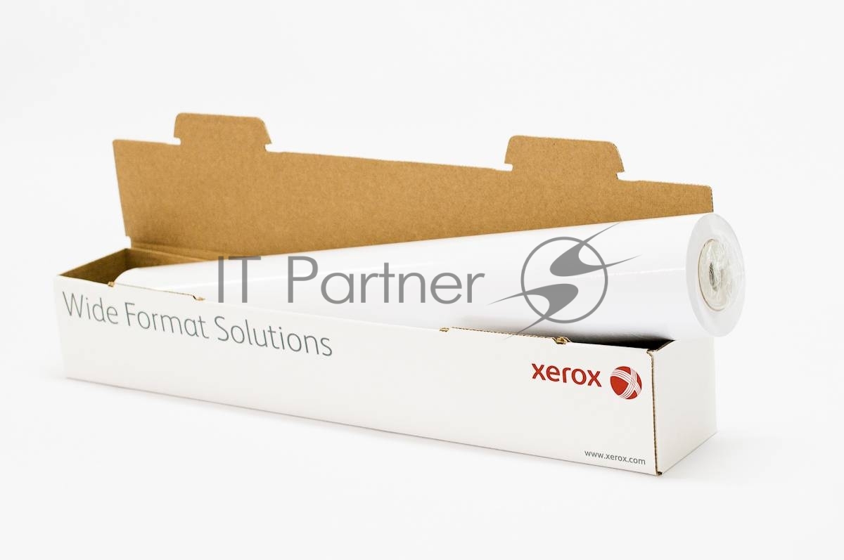 Бумага XEROX  для инж.работ, ч/б струйн.печати без покрытия 75г, (610ммX50м), D50,8мм. Кратно 6 рул.    см.  2154058