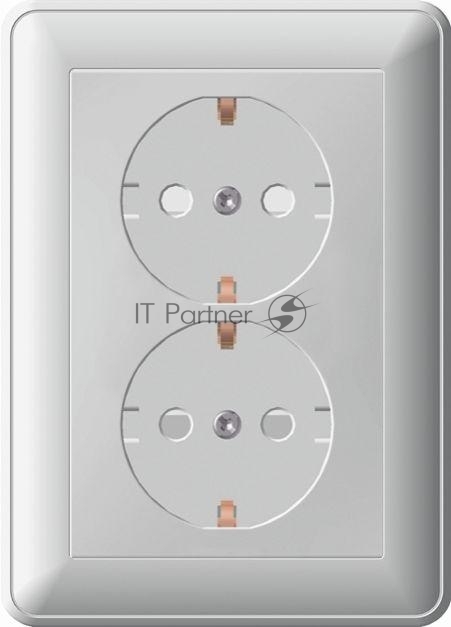 Розетка "ВЕССЕН59" С/У С ЗК 2-Я (250В, 16А, ЗАЩИТН.ШТОРКИ) СЛ.КОСТЬ Розетка "ВЕССЕН59" С/У С ЗК 2-Я (250В, 16А, ЗАЩИТН.ШТОРКИ) СЛ.КОСТЬ