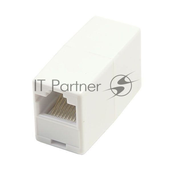Gembird Соединитель TA350/1 {Модуль RJ-45F/RJ-45F проходной, кат. 5e (VTE7713, TA350/1)}