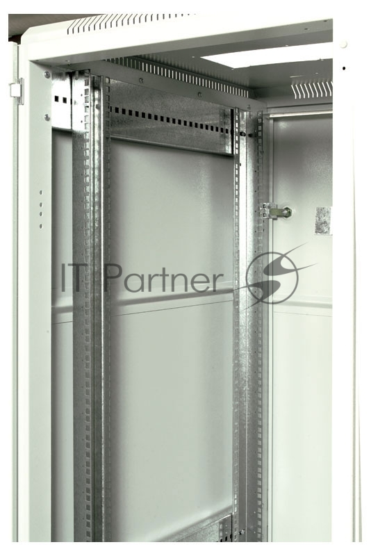 Шкаф коммутационный ЦМО ШТК-М-18.6.6-1ААА 18U 600x600 мм пер. дв. стекл задн. дв. стал. лист 2 бок. пан. направл. под закл. гайки 270 кг серый