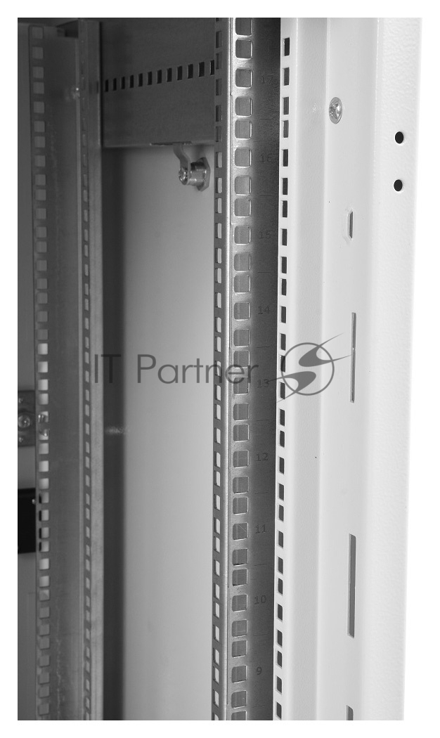 Шкаф телекоммуникационный напольный 42U (800x1000) дверь перфорированная (3 места), ШТК-М-42.8.10-4ААА