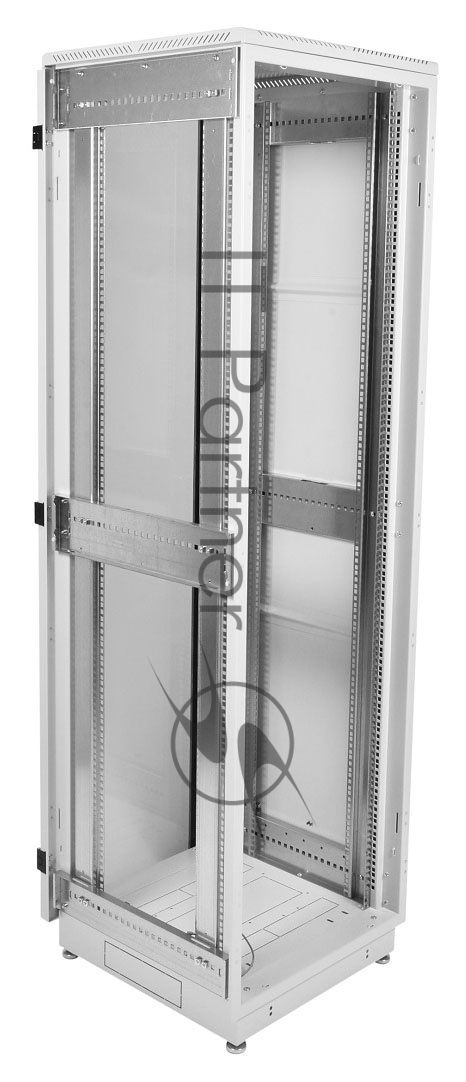 Шкаф телекоммуникационный напольный 42U (600x800) дверь перфорированная 2 шт. (3 места), ШТК-М-42.6.8-44АА