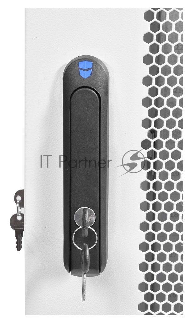 Шкаф телекоммуникационный напольный 42U (600x800) дверь перфорированная 2 шт. (3 места), ШТК-М-42.6.8-44АА