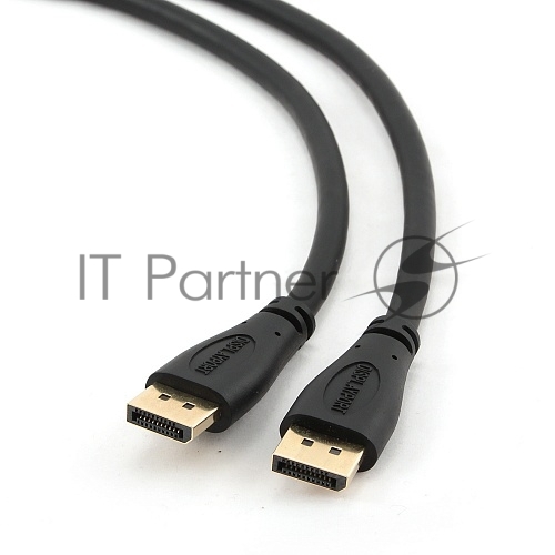 Кабель DisplayPort Gembird, 1.8м, 20M/20M, черный, экран, пакет [CC-DP-6]