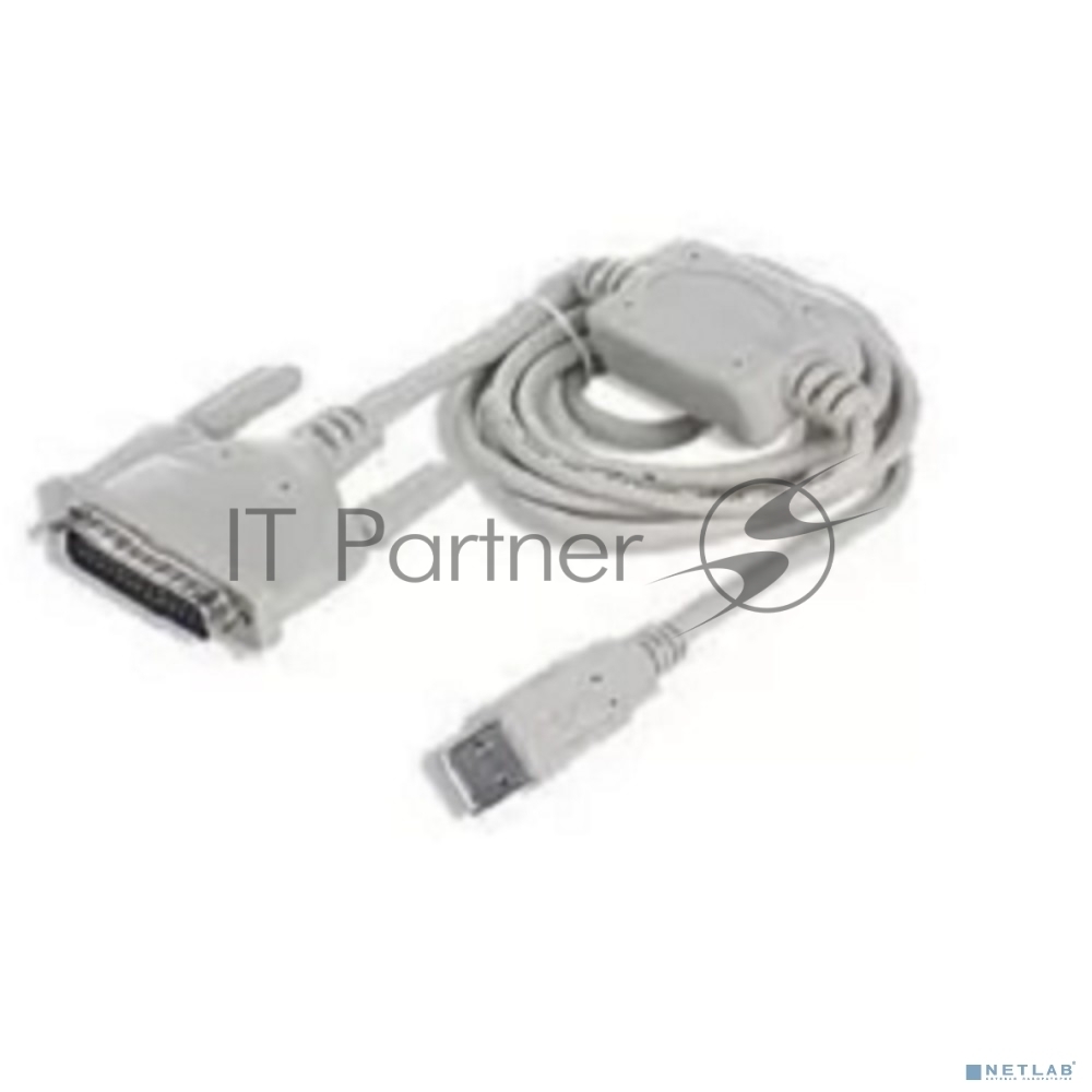 Gembird/Cablexpert Конвертер COM устр.->USB порт AM/DB25M, 1.8м, блистер (UAS112)